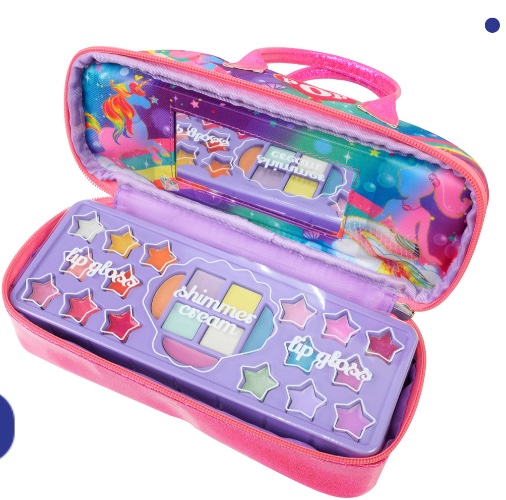 סט איפור מתכת לבנות - בת הים הקטנה