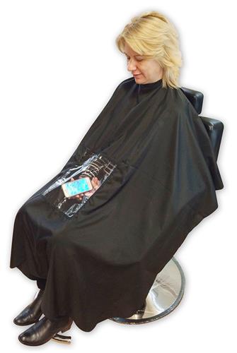 שכמיה עם חלון שקוף לטלפון