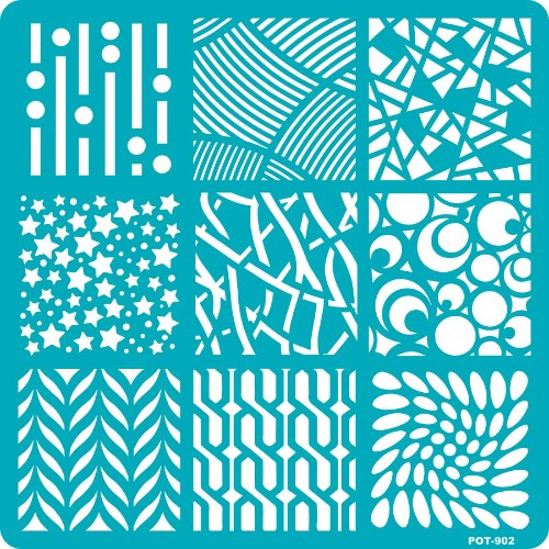 סטנסיל דביק - רקעים (POT 902)