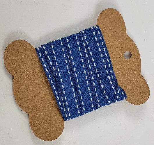 סרט ריפס 2 מטר - תפר כחול 1.5 ס"מ