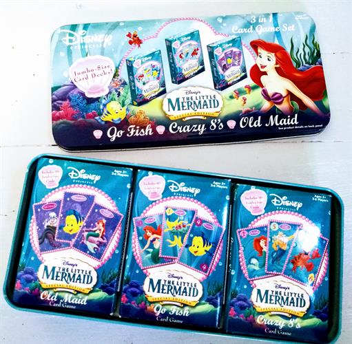 קלפי משחק של בת הים הקטנה