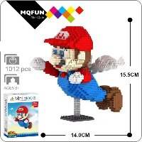 SUPER MARIO | סופר מאריו- מריו סופרמן | הרכבה בלוקים תלת מימד 3D