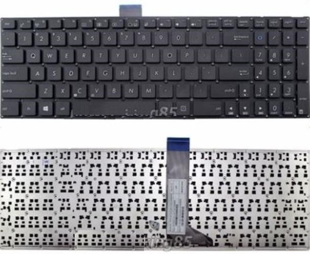 החלפת מקלדת למחשב נייד אסוס ASUS F502 F502CA ASUS X502 X502CA MP-12F53US-5281W, US layout Black
