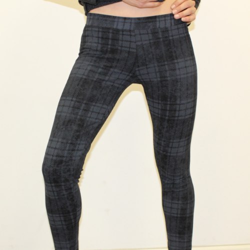 טייץ סקיני נשים משבצות