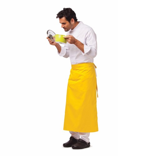 סינר צרפתי שחור ׁ( בתמונה בצבע צהוב )