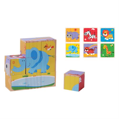 פאזל קוביה חיות בר