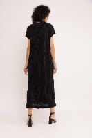 שמלת NAM - פליסה שחור