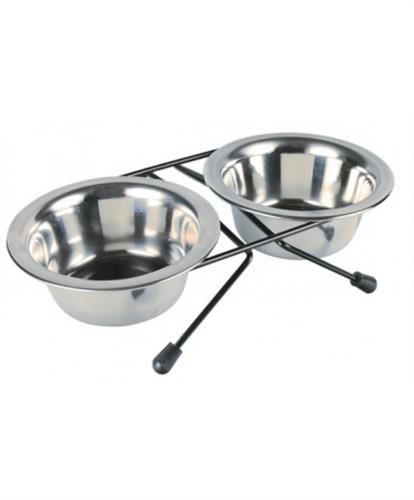 סט קערות נירוסטה 20 ס''מ TRIXIE