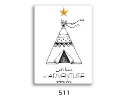 עגור, פיל, חיצים ואוהל טיפי