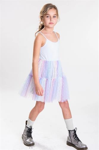 שמלת טול GAIA קשת בענן