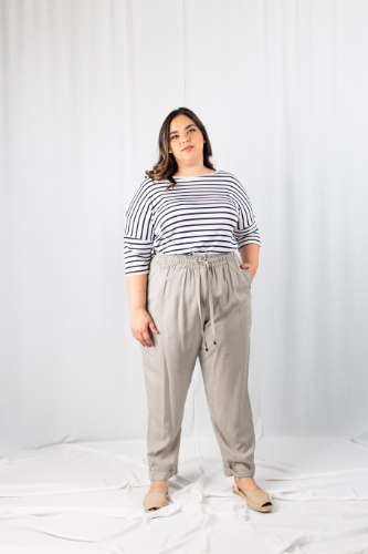 מכנסיי איידן אפור בהיר