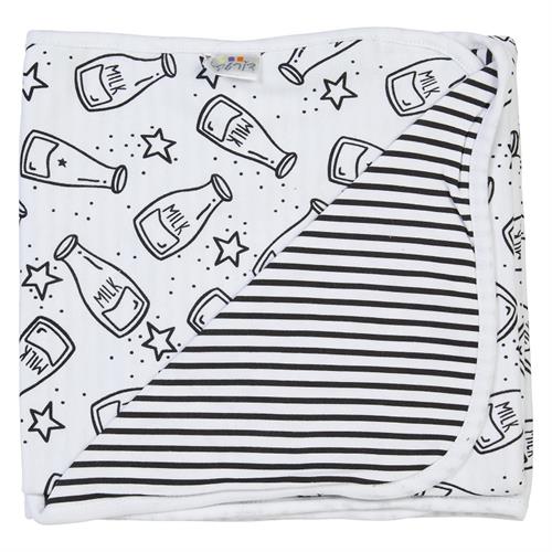 שמיכה בקבוקי חלב לבן