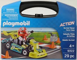 פליימוביל מזוודת מכוניות קארטינג 9322