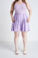 מכנסיי ג׳יה סגול לילך