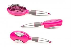 מברשת שיער מתנקה בקליק Qwik Clean Brush