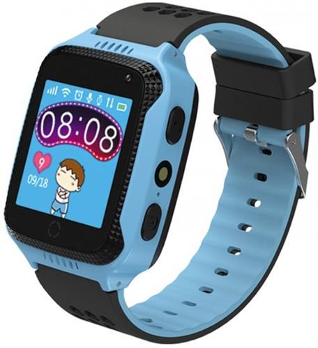 שעון GPS חכם לילדים עם סים מובנה  Lite כולל מצלמה ומסך מגע צבעוני כחול
