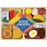 סט קבוצות מזון מליסה ודאג