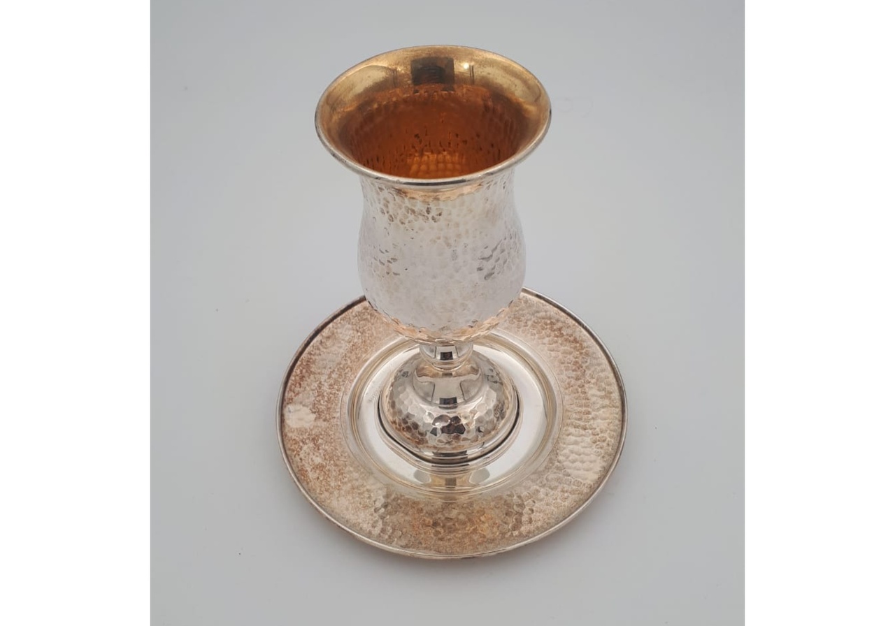 גביע קידוש ציפוי כסף