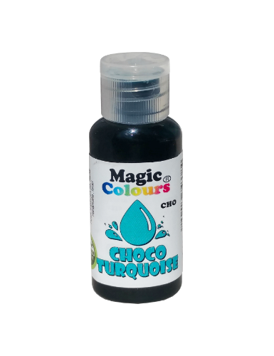 צבע מאכל ג'ל כחול- תורכיז לשוקולד- מג'יק קולורס