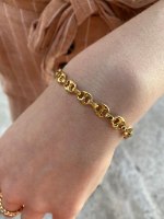 צמיד ליב זהב