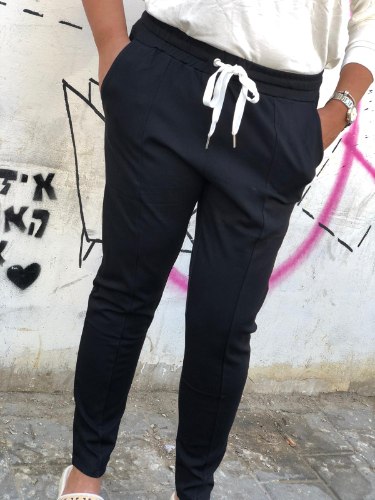 מכנס נשים גרסי בוטיק שרוך