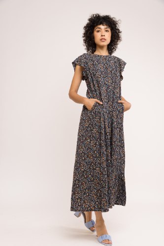 שמלת אנני - מקסי פרינט