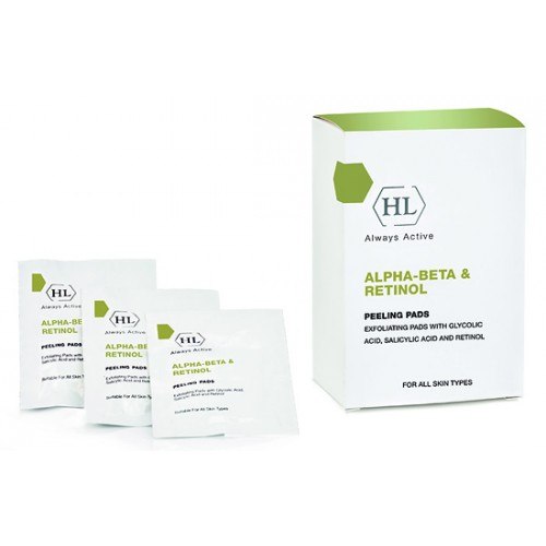 Holy Land Alpha-Beta Retinol Peeling pads 