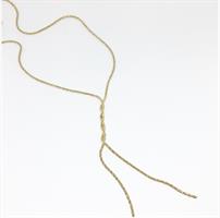 שרשרת חבל  זהב