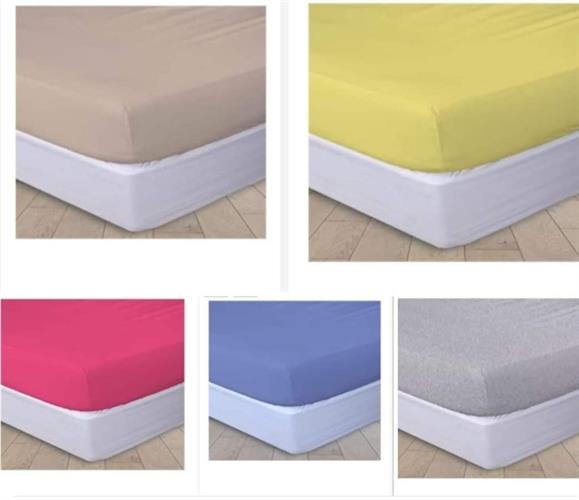 סדין  זוגי גרסי100% כותנה של ורדינון