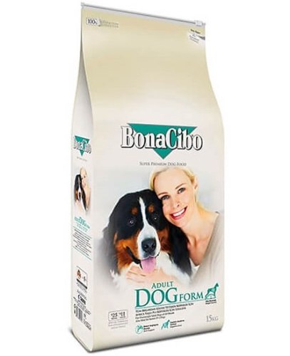 BonaCibo סניור/לייט מזון לכלבים מבוגרים 15 ק"ג