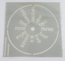 שבלונות לשעון - סט 4 דגמים