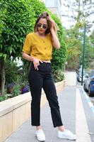 ג'ינס גבוה MOM גזור