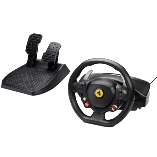 הגה מירוצים כולל דוושות Thrustmaster דגם TM 458 FOR PC/X360