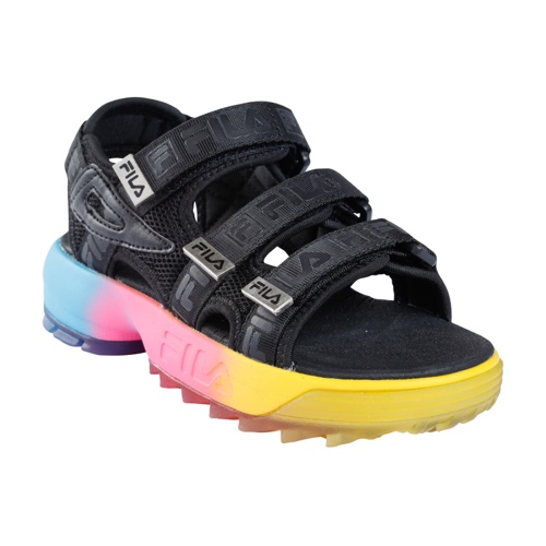 סנדל FILA סולייה צבעונית שחור 28-36