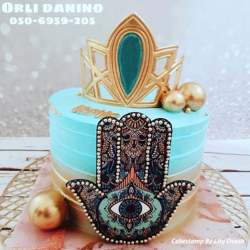 תבנית כתר דובאי מידה לבחירה לקישוט עוגות |דובאי גדול | כתר דובאי חדש אתי דבש