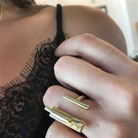 טבעת ג'ין זהב