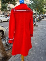 שמלה אדומה מיוחדת מידה S/M