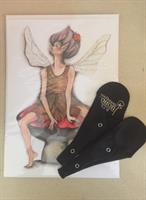 6 מגני תחתון לחוטיני רב פעמי מכותנה אורגנית (אריזה - 6 יחידות)