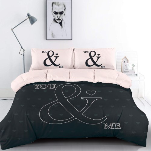 סט מצעים למיטת יחיד 100% כותנה דגם שיק - 881