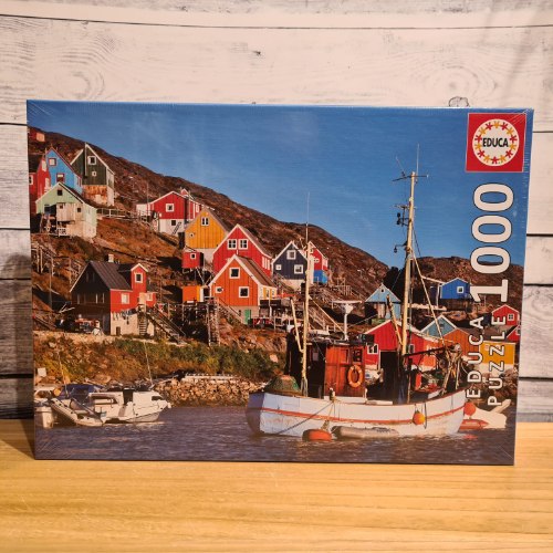 פאזל בתים נורדים - 1000 חלקים