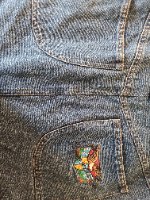 חצאית ג'ינס אורך מידי מידה XL