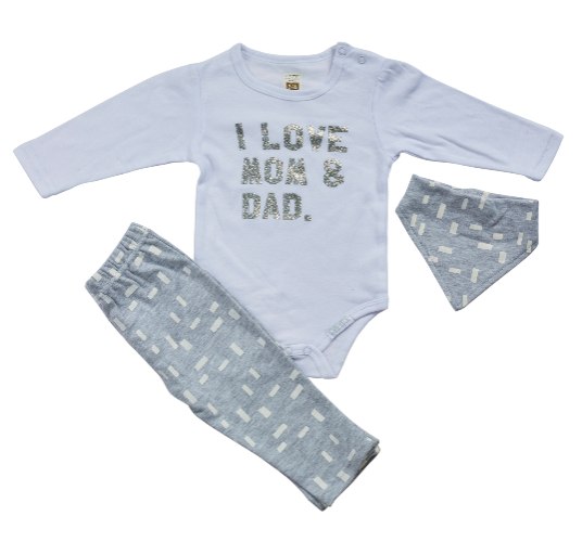 חליפת מעבר אהבה לבן