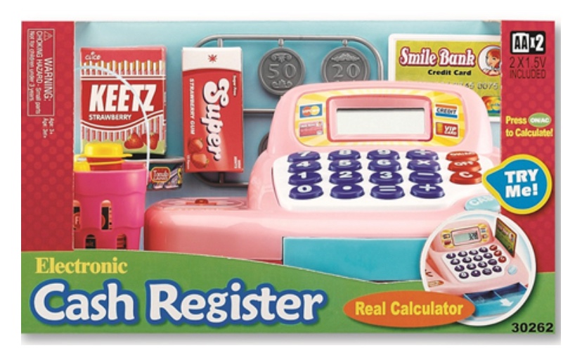 קופה רושמת ורודה