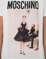 JERSEY T-SHIRT NO STRINGS ATTACHED Moschino