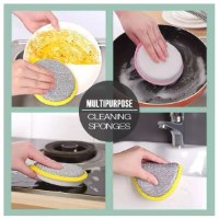 ספוג דו-צדדי לניקוי עוצמתי