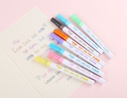 טושים זוהרים - סט הכולל 8 יחידות