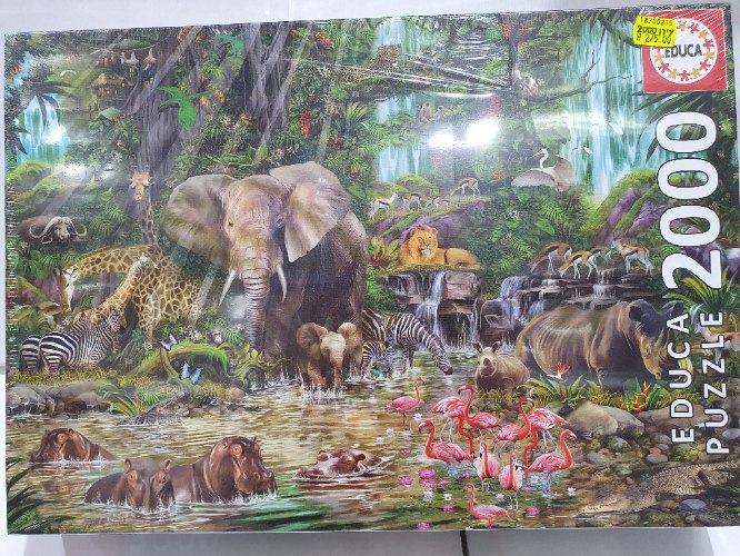 פאזל חיות 2000 חלקים