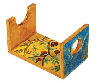 מעמד לשופר ציור רימונים גדול / קטן