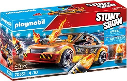 Playmobil 70551- פליימוביל רכב מירוצים להתנגשויות מהירות