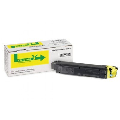 טונר צהוב תואם Kyocera TK-5140Y Yellow Toner Cartridge